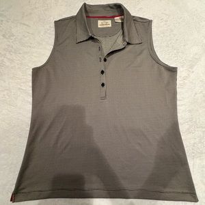 EP Pro Tour Tech Women’s Sleeveless Polo Shirt Size Large